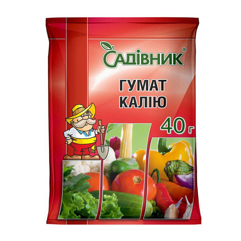 Гумат Калію Садівник 40г