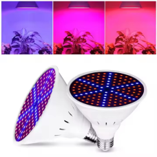 Фітолампа 126LED з цоколем E27 для підсвічування рослин  5,5Вт
