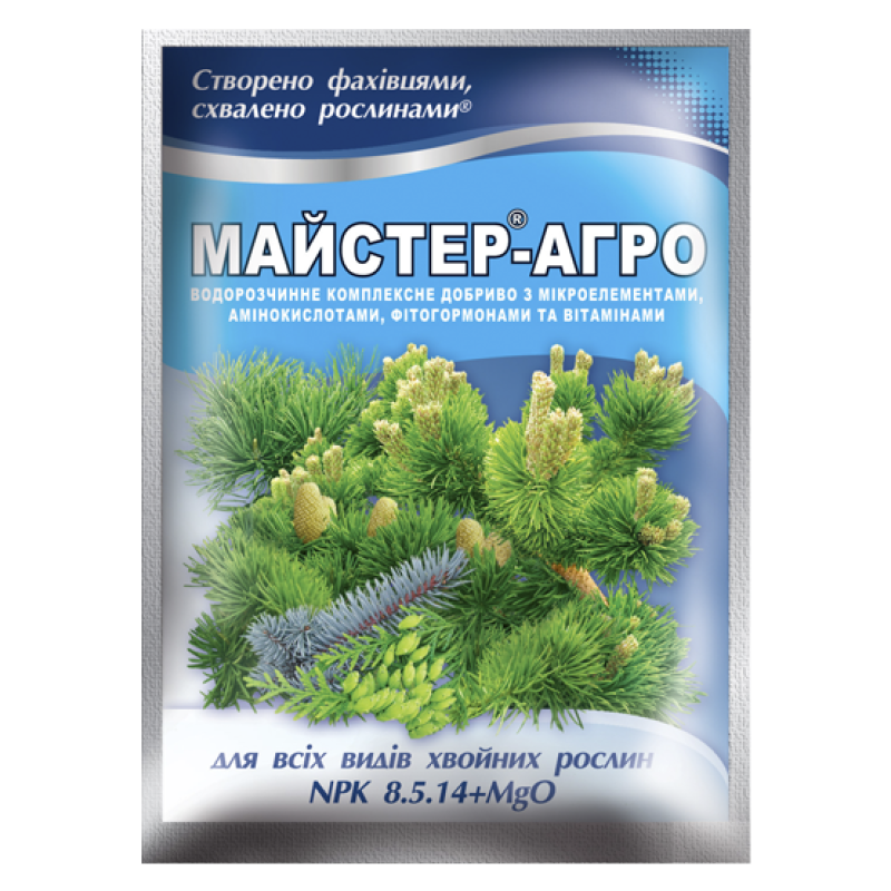 Добриво Майстер®-Агро для всіх видів хвойних рослин, 25 г