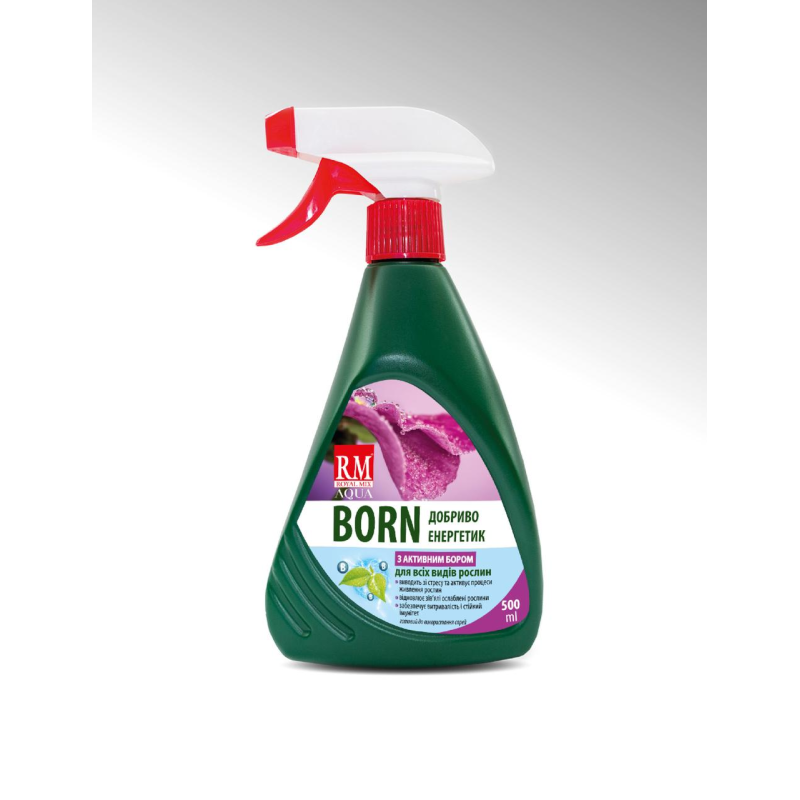 Royal Mix Aqua BORN добриво-спрей енергетик з активним Бором, 500 мл