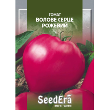 Насіння Томат Волове Серце Рожевий 0,1 г Seedera