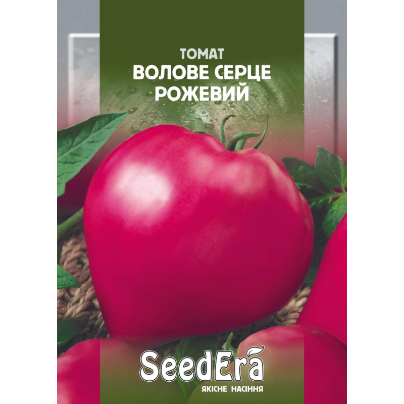 Насіння Томат Волове Серце Рожевий 0,1 г Seedera