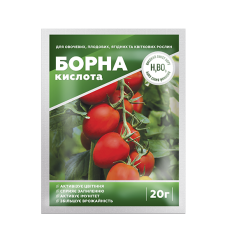 Борна кислота 20 г мікродобриво