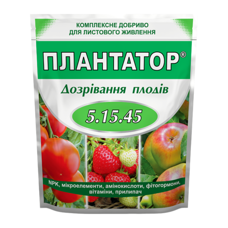 Плантатор 5.15.45 комплексне мінеральне добриво 1кг дозрівання плодів