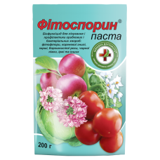 Фітоспорин 200 г біофунгіцид на основі Bacillus sudtilis паста