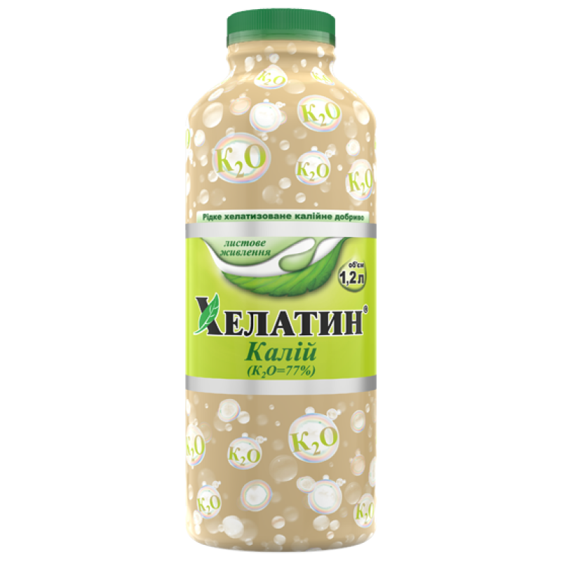Хелатин калій 1.2 л мінеральне добриво