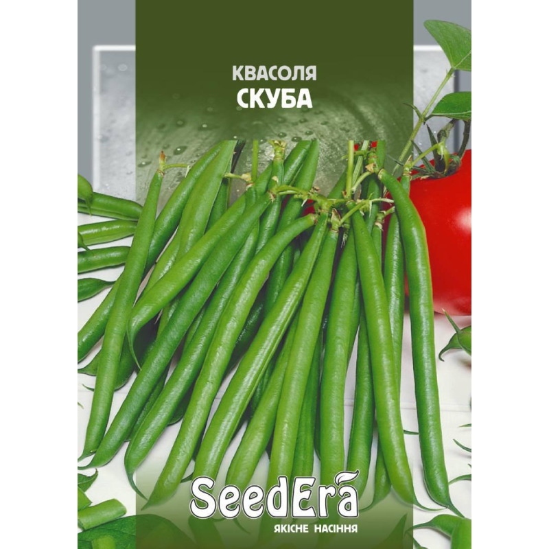 Квасоля Спаржева Кущова Скуба 20г, Seedera