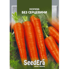 Насіння Морква Столова Без Серцевини, 20г, Seedera