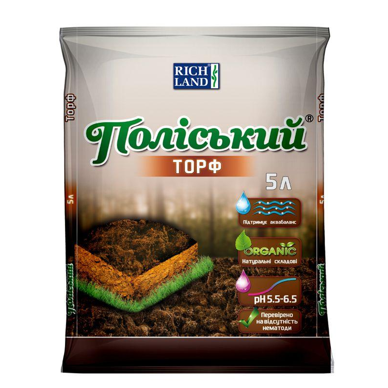 Поліський торф 5л