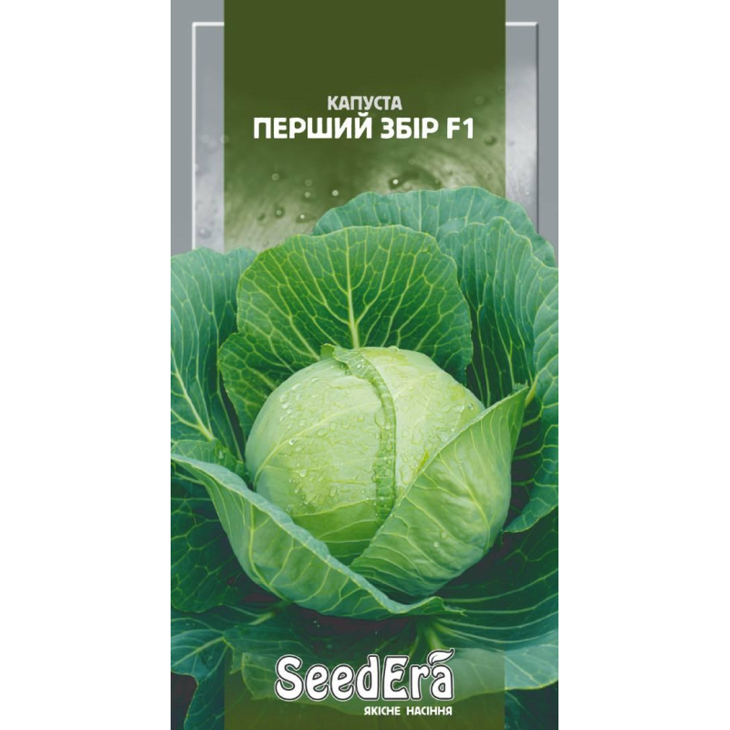 Насіння Капуста БІлоголова Перший Збір F1 0.5г, Seedera