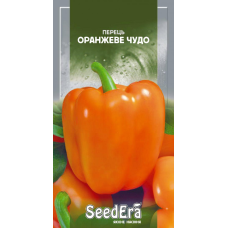Насіння товстостінний перець Помаранчеве диво, 0,2 г, Seedera