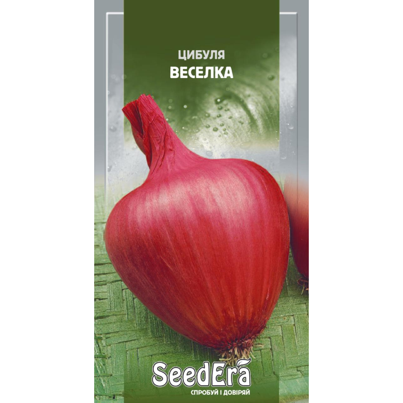 Насіння червоної цибулі Веселка, 1 г, Seedera