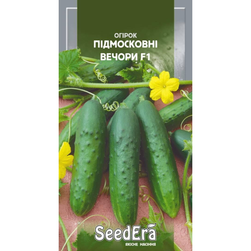 Насіння огірок Вечіра F1, 10 шт., Seedera