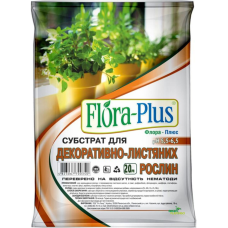 Flora Plus субстрат для декоративно-листяних рослин 20 л