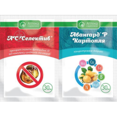 Протруйник АС-Селектив ПРОФІ 30 мл + Авангард Картопля 30 мл (Укравіт)