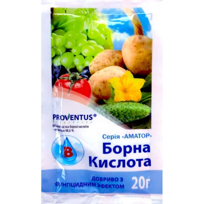 Інсектицид Борна кислота 20 г, Провентус
