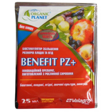 Стимулятор бефіт + (Benefit PZ+), 25 мл для збільшень розміру плодів, Valagro