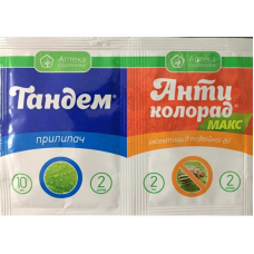 Інсектицид Антиколорад МАКС+Тандем 2 мл+10 мл, подвійної дії, Укравіт