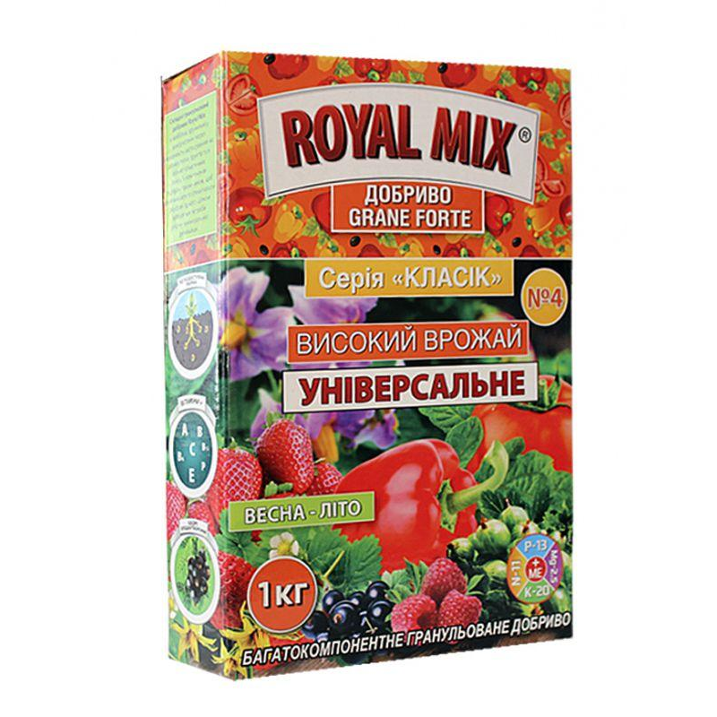 ROYAL MIX GRANE FORTE ВИСОКИЙ ПОРОЖАЙ комплексне добриво 1 кг, гранули